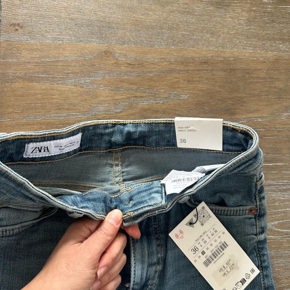 Zara womens Light Blue Skinny Jeans - Picture 4 of 6